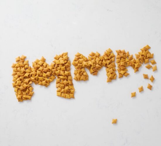 gluten-free snack brand campaign visuals
