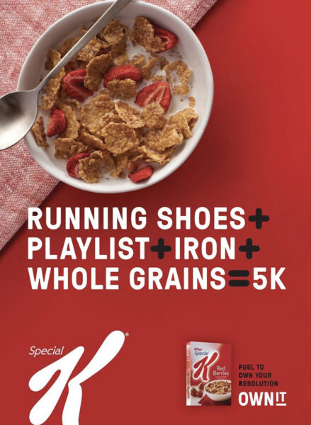 Kellogg's Special K Cereal print ad