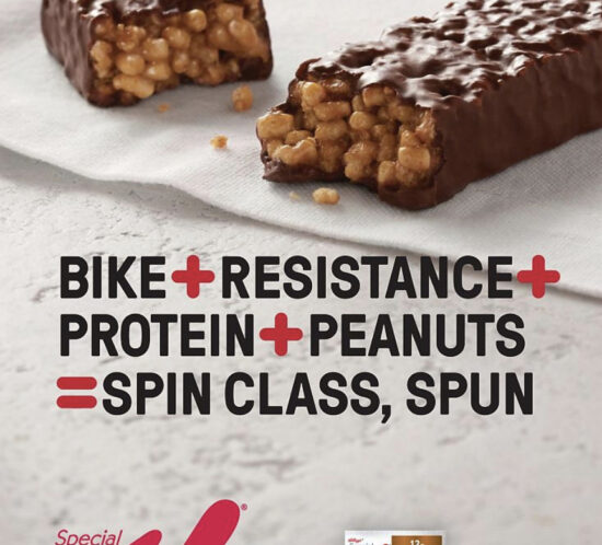 Kellogg's Special K protein bar print ad