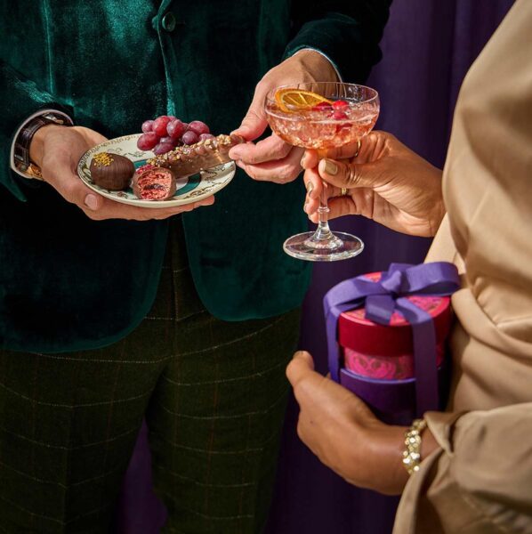 tabletop photo production luxury brand holiday