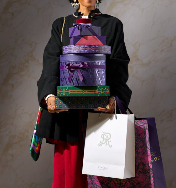 tabletop photo production luxury brand holiday